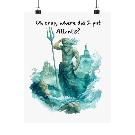 Poster 11″ x 14″ / Matte Design 102A - Art Print The Mystic Eden