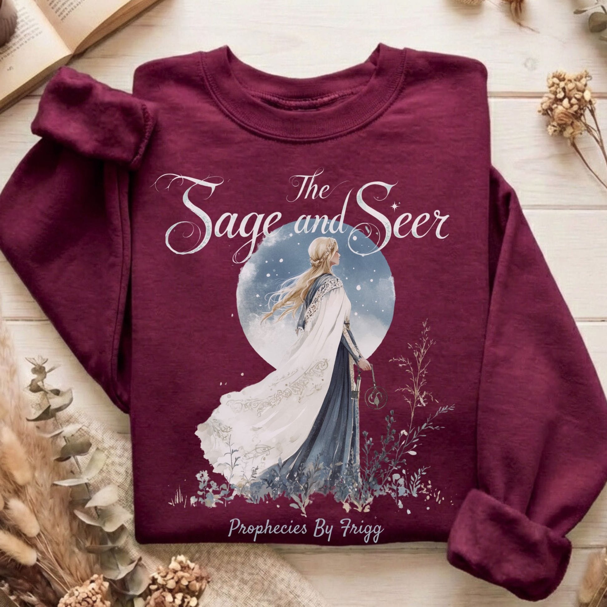 Sweatshirt Maroon / S Design 164 Sweatshirt The Mystic Eden
