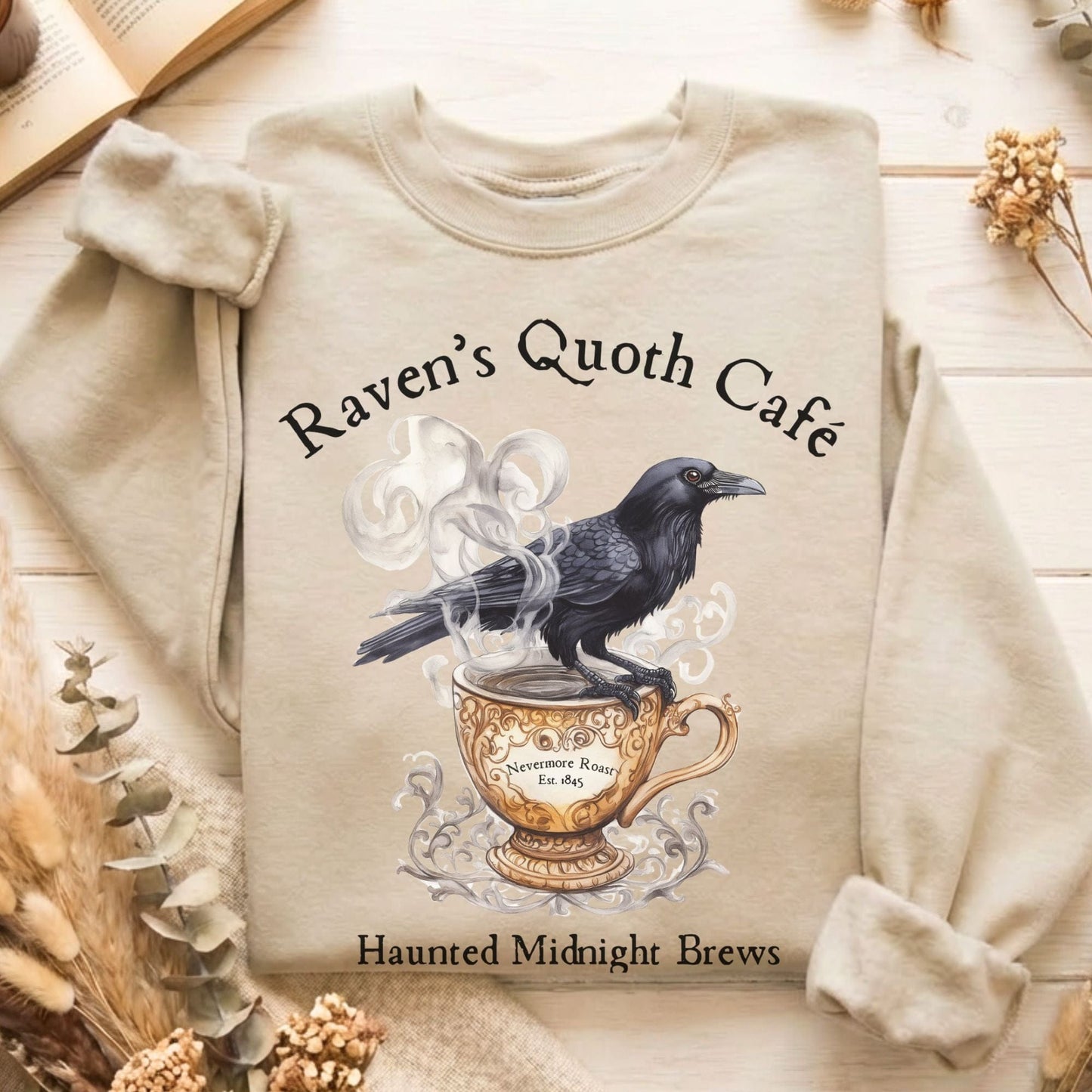 Sweatshirt Sand / S Design 95 Sweatshirt The Mystic Eden
