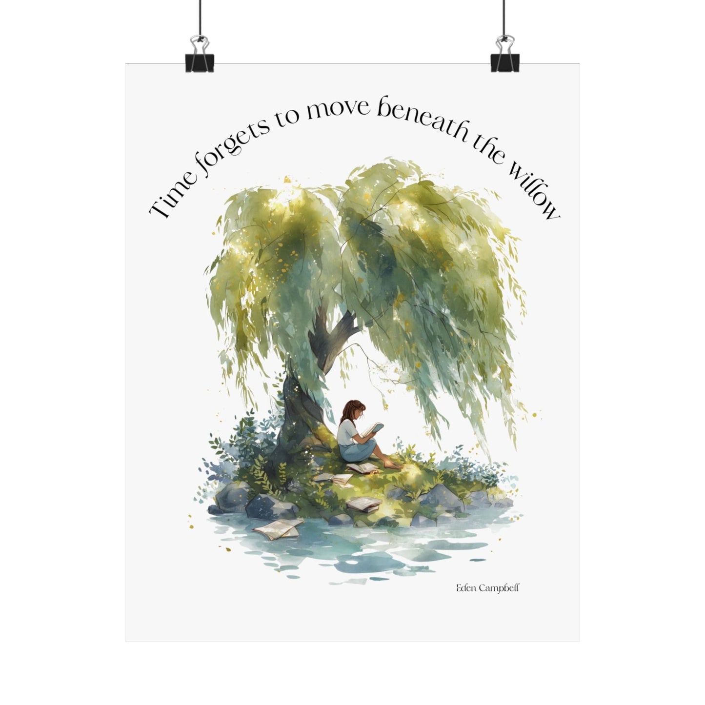 Poster 11″ x 14″ / Matte Design 244B - Art Print The Mystic Eden