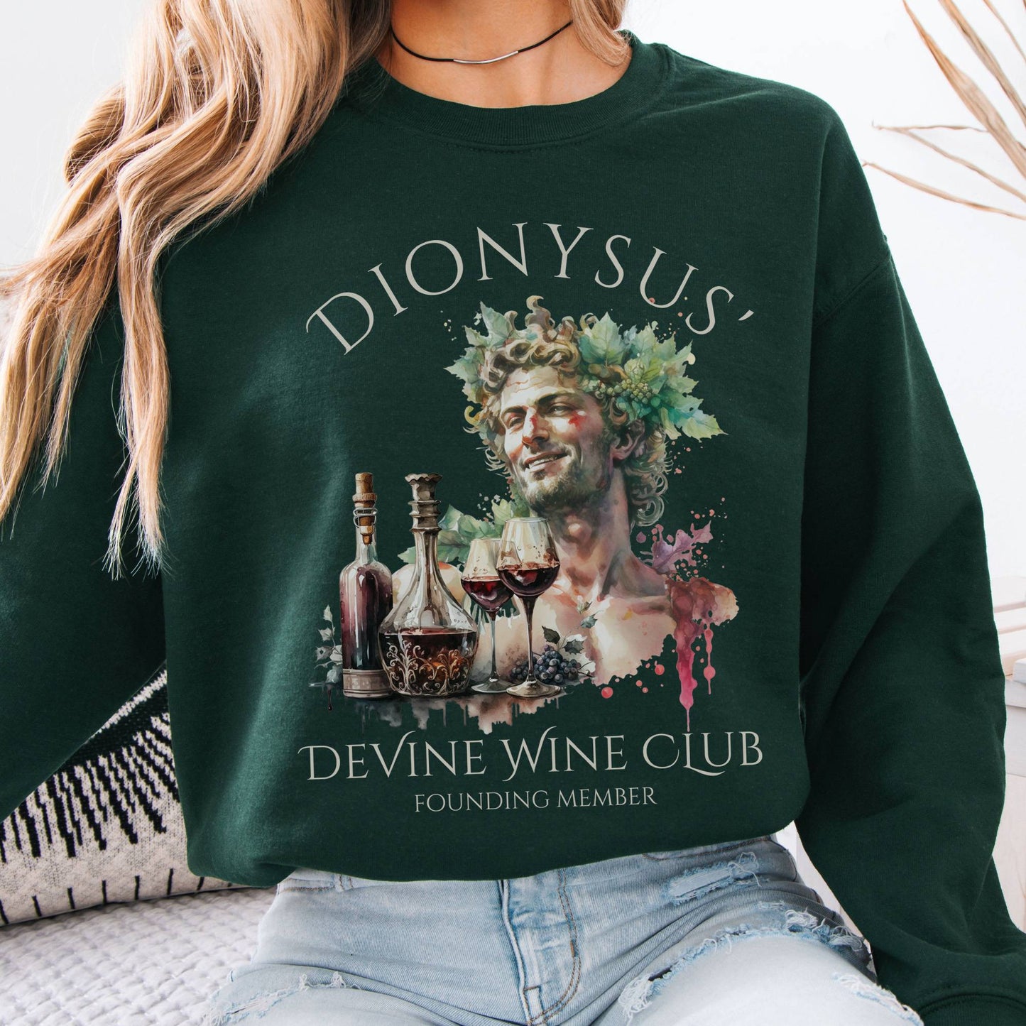 Sweatshirt Design 273 Crewneck Sweatshirt The Mystic Eden