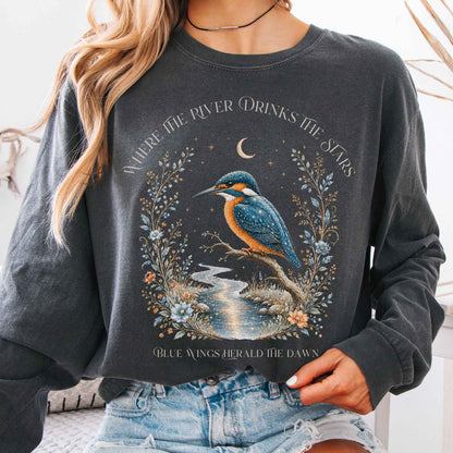 Long-sleeve Pepper / S Where the River Drinks the Stars Long Sleeve The Mystic Eden
