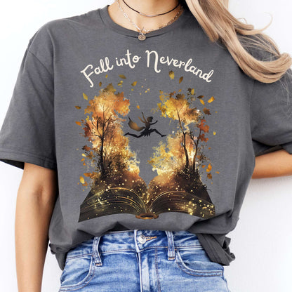 T-Shirts Fall into Neverland T-Shirt The Mystic Eden
