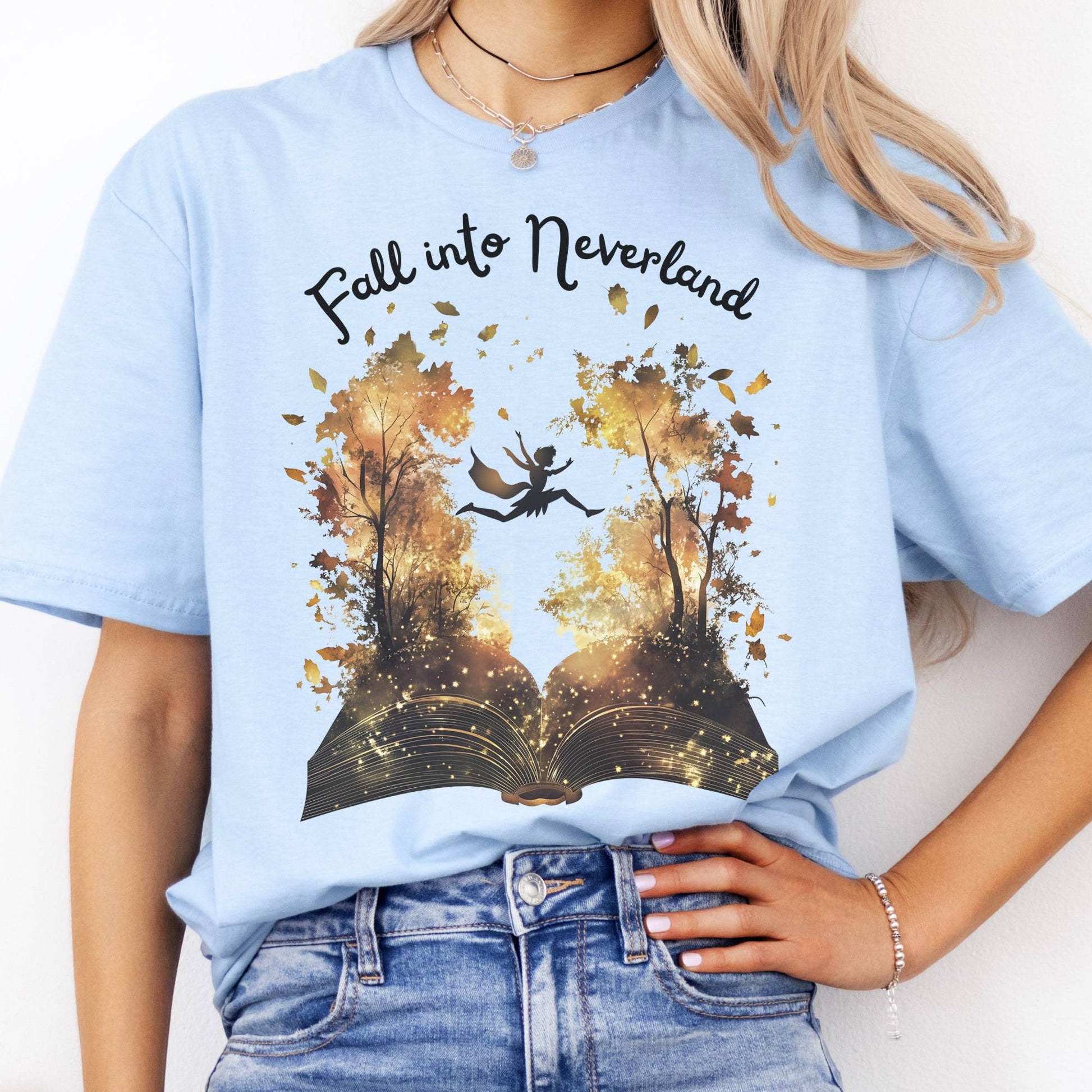 T-Shirts Fall into Neverland T-Shirt The Mystic Eden