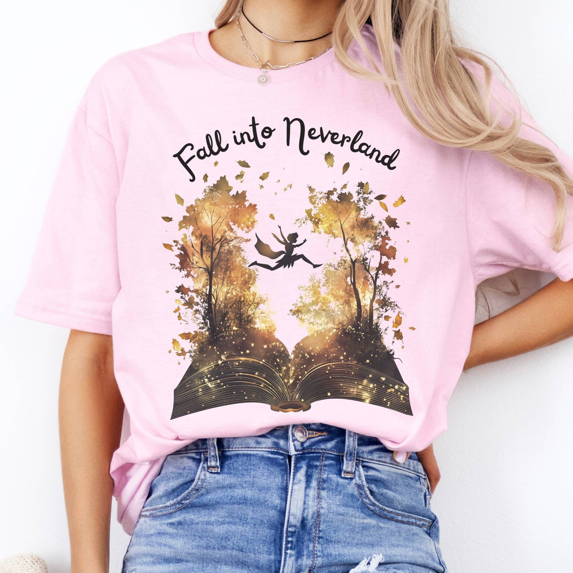 T-Shirts Fall into Neverland T-Shirt The Mystic Eden