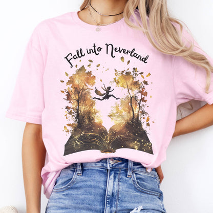 T-Shirts Fall into Neverland T-Shirt The Mystic Eden