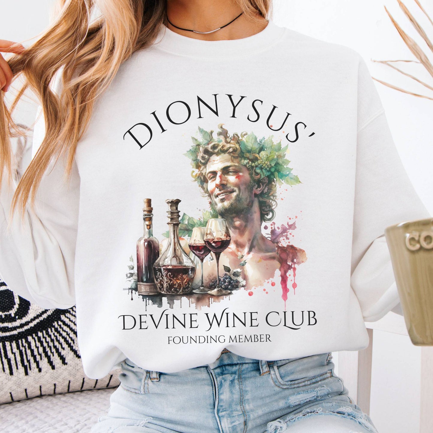 Sweatshirt Design 273 Crewneck Sweatshirt The Mystic Eden