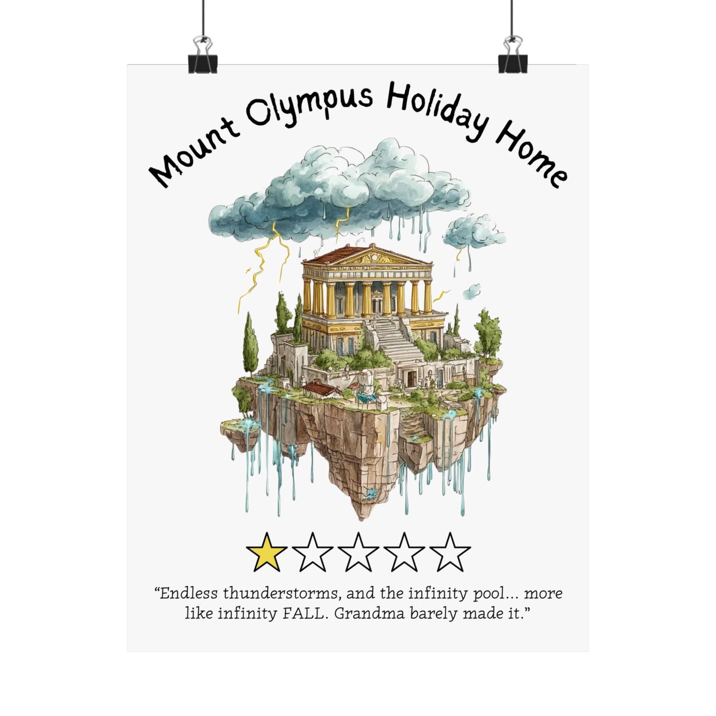 Poster 11″ x 14″ / Matte Design 104A - Art Print The Mystic Eden