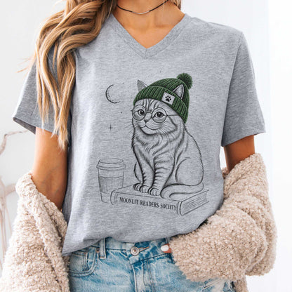 V-neck Athletic Heather / S Design 293 V-Neck The Mystic Eden