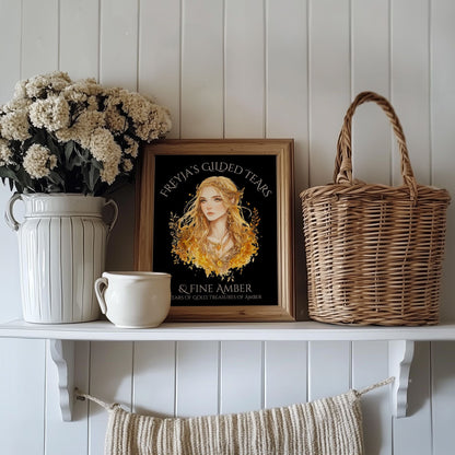 Poster 11″ x 14″ / Matte Design 161B - Art Print The Mystic Eden