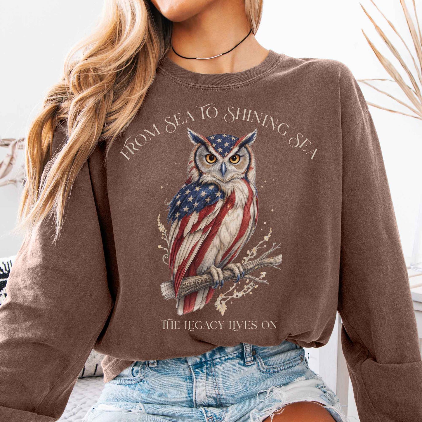 Long-sleeve Espresso / S Design 331 Long Sleeve The Mystic Eden