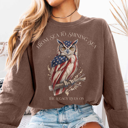 Long-sleeve Espresso / S Design 331 Long Sleeve The Mystic Eden
