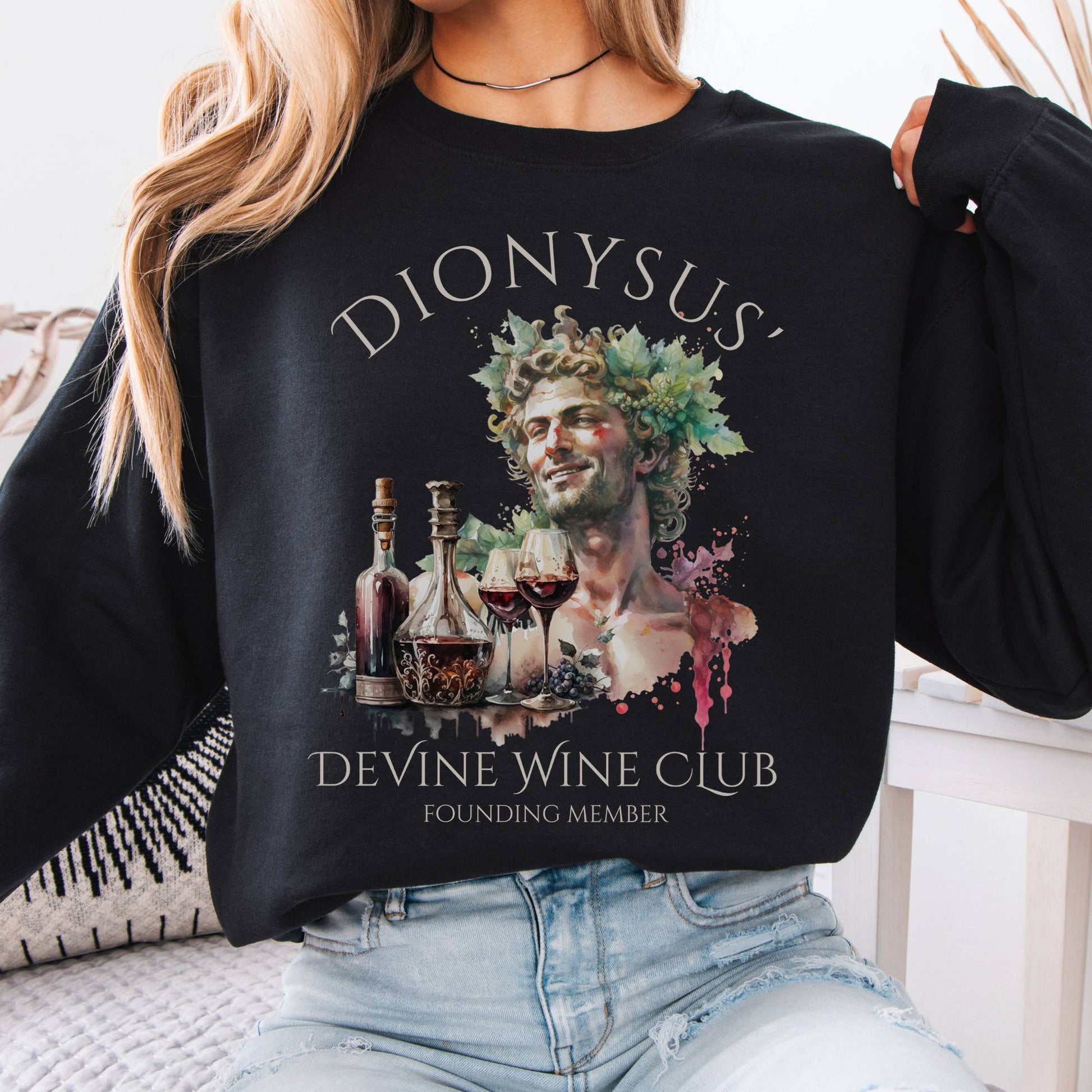 Sweatshirt Design 273 Crewneck Sweatshirt The Mystic Eden