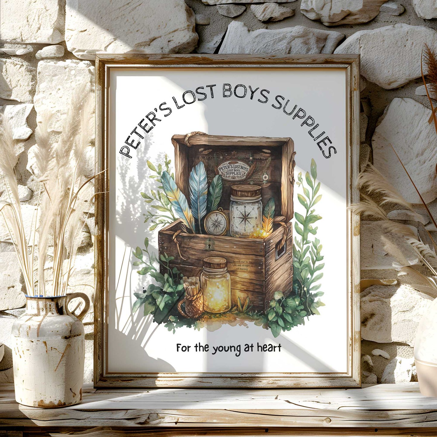 Art Prints 11″ x 14″ / Matte Design 122B - Art Print The Mystic Eden