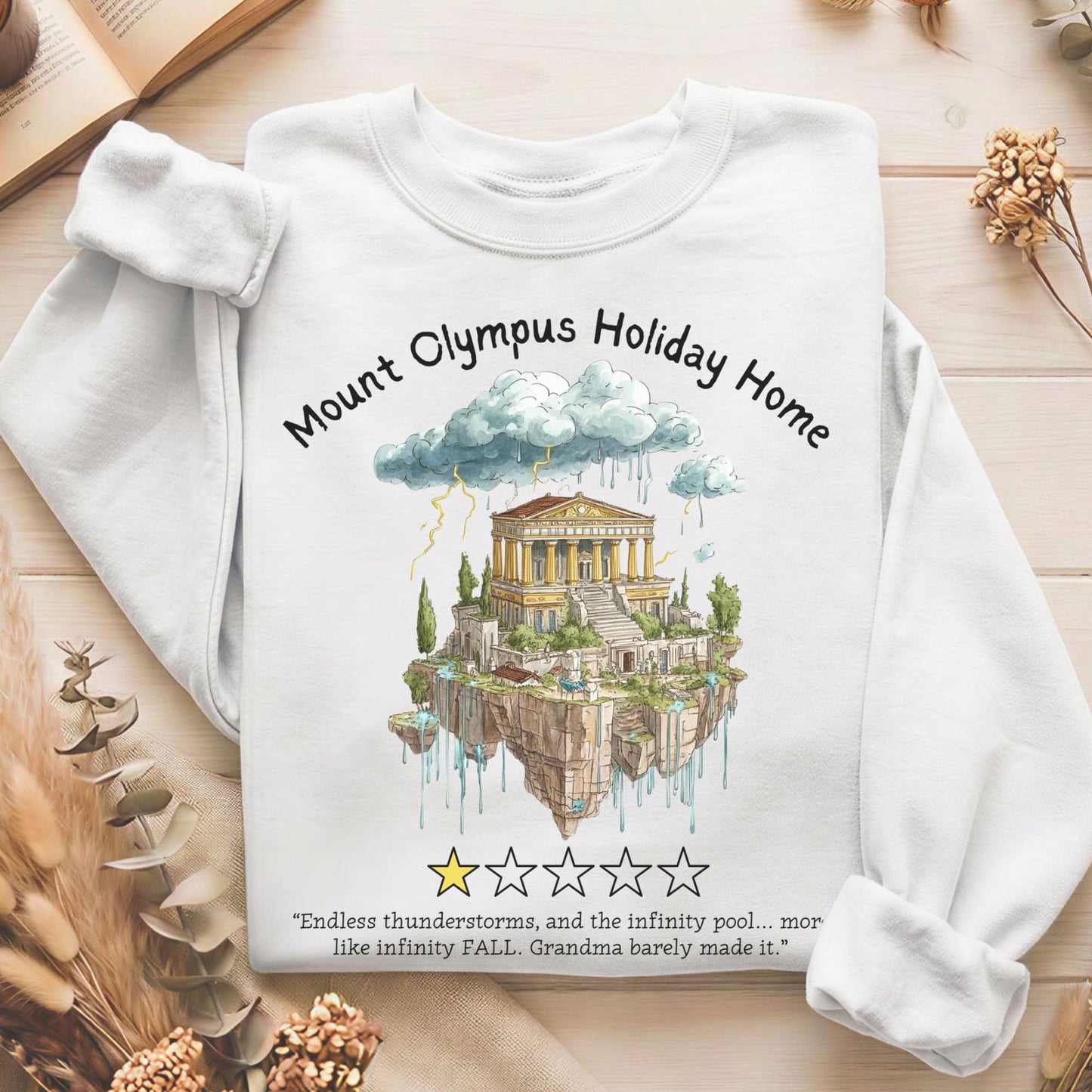 Sweatshirt White / S Design 104 Sweatshirt The Mystic Eden