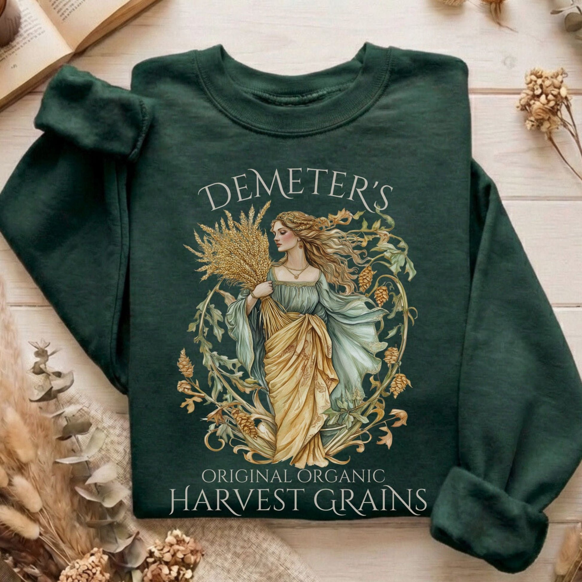 Sweatshirt Forest Green / S Design 105 Sweatshirt The Mystic Eden