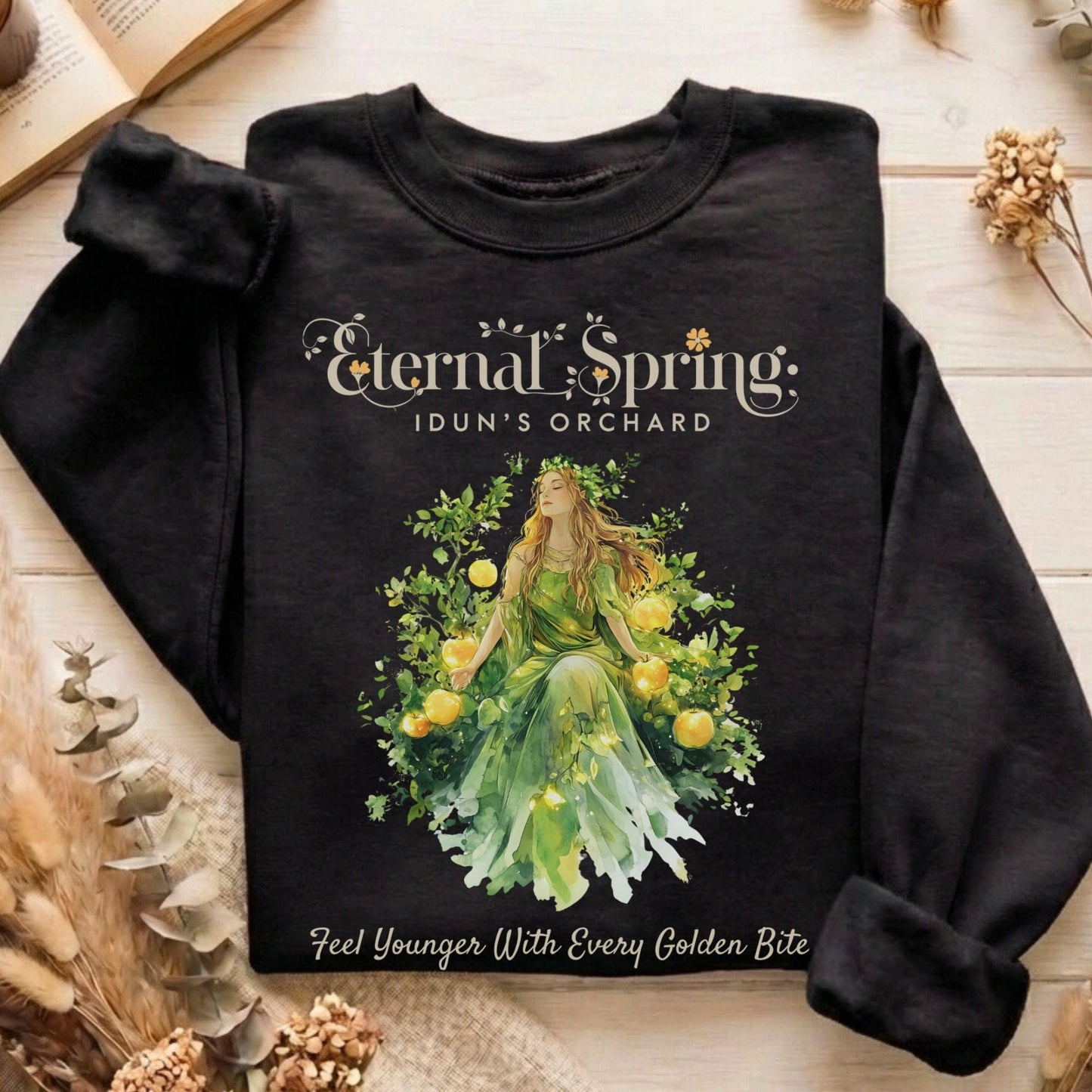 Sweatshirt Black / S Design 165 Sweatshirt The Mystic Eden