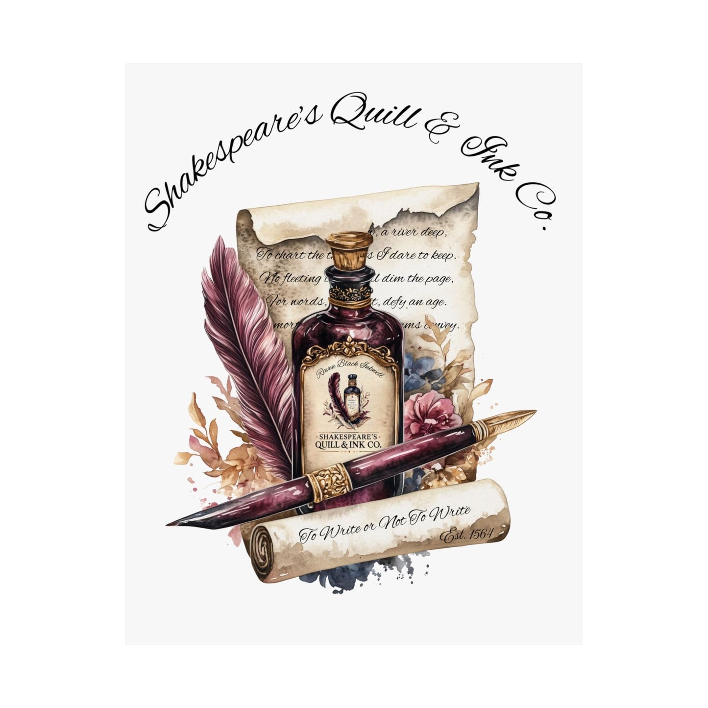 Art Prints 11″ x 14″ / Matte Design 123B - Art Print The Mystic Eden