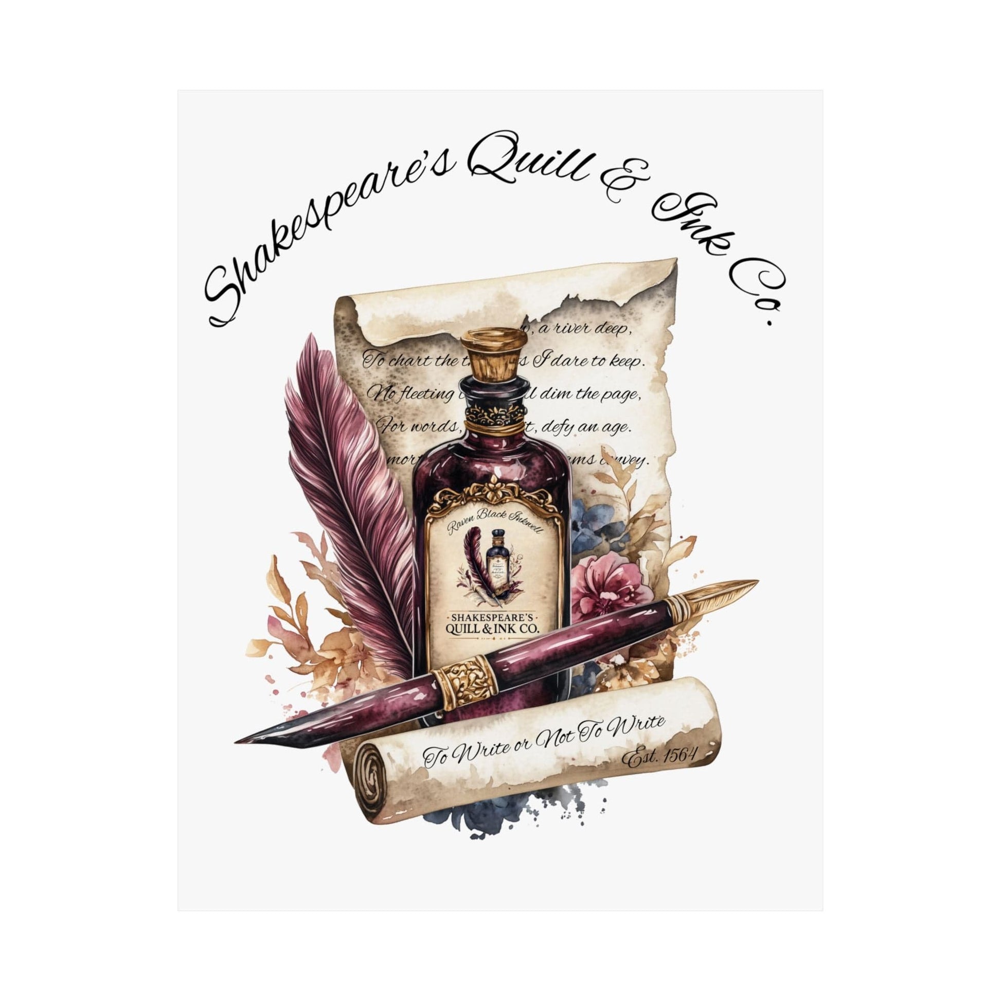 Art Prints 11″ x 14″ / Matte Design 123B - Art Print The Mystic Eden