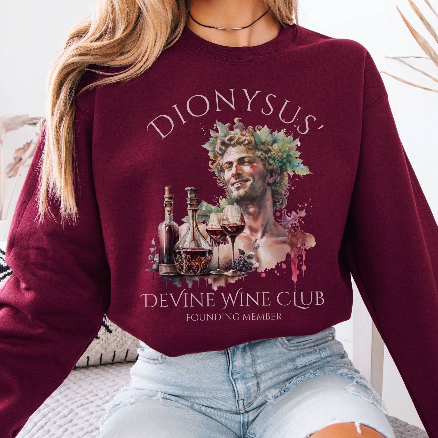 Sweatshirt Design 273 Crewneck Sweatshirt The Mystic Eden