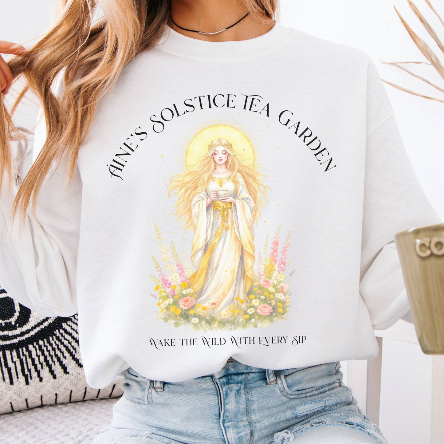 Sweatshirts Design 275 Crewneck Sweatshirt The Mystic Eden