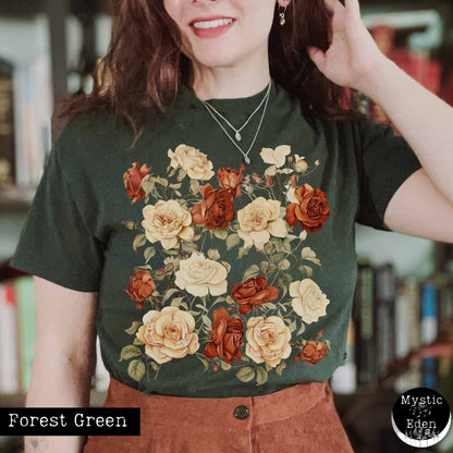 Rose cottagecore shirt