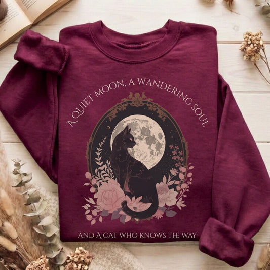 Sweatshirt Maroon / S Design 268 Crewneck Sweatshirt The Mystic Eden