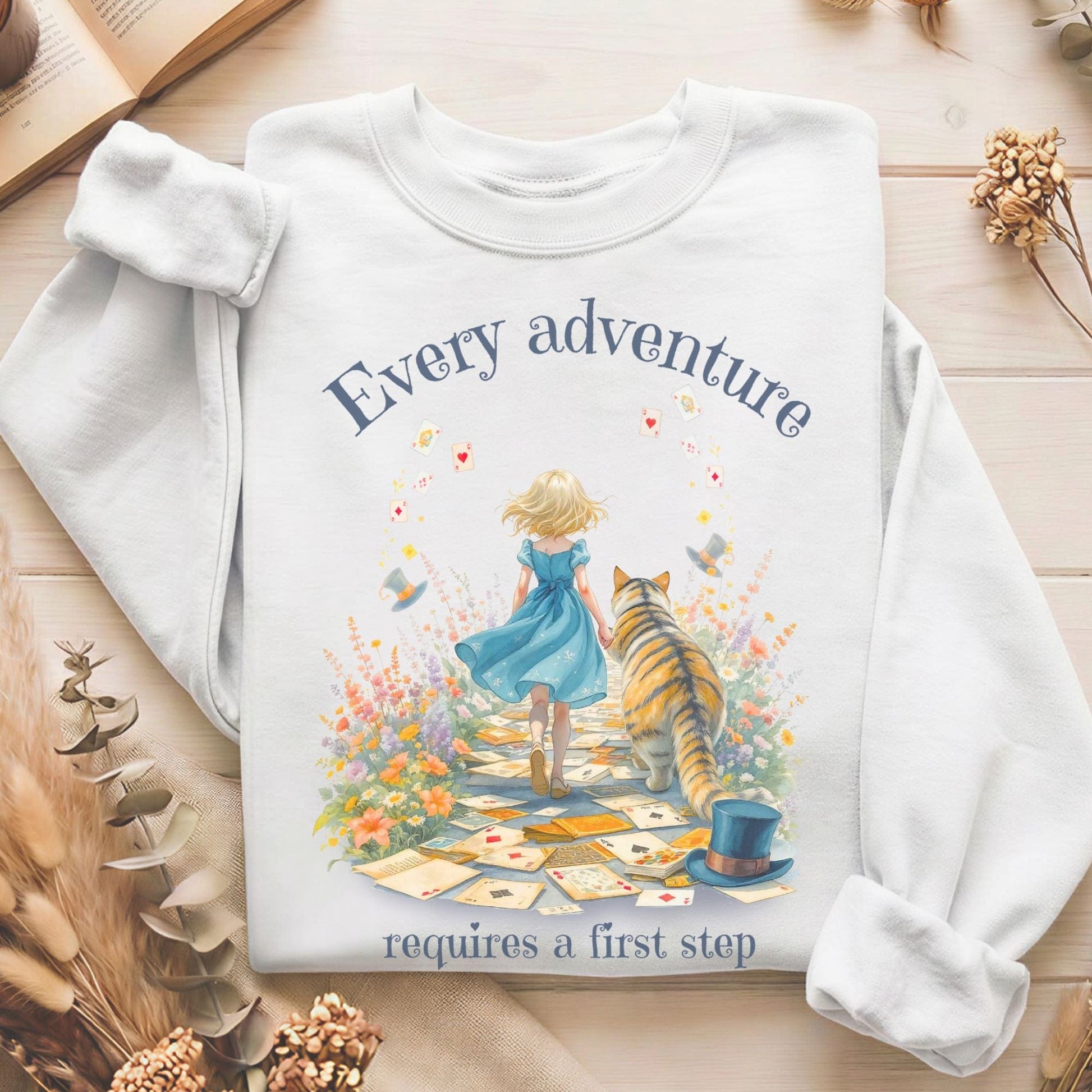 Sweatshirt White / S Design 259 Crewneck Sweatshirt The Mystic Eden