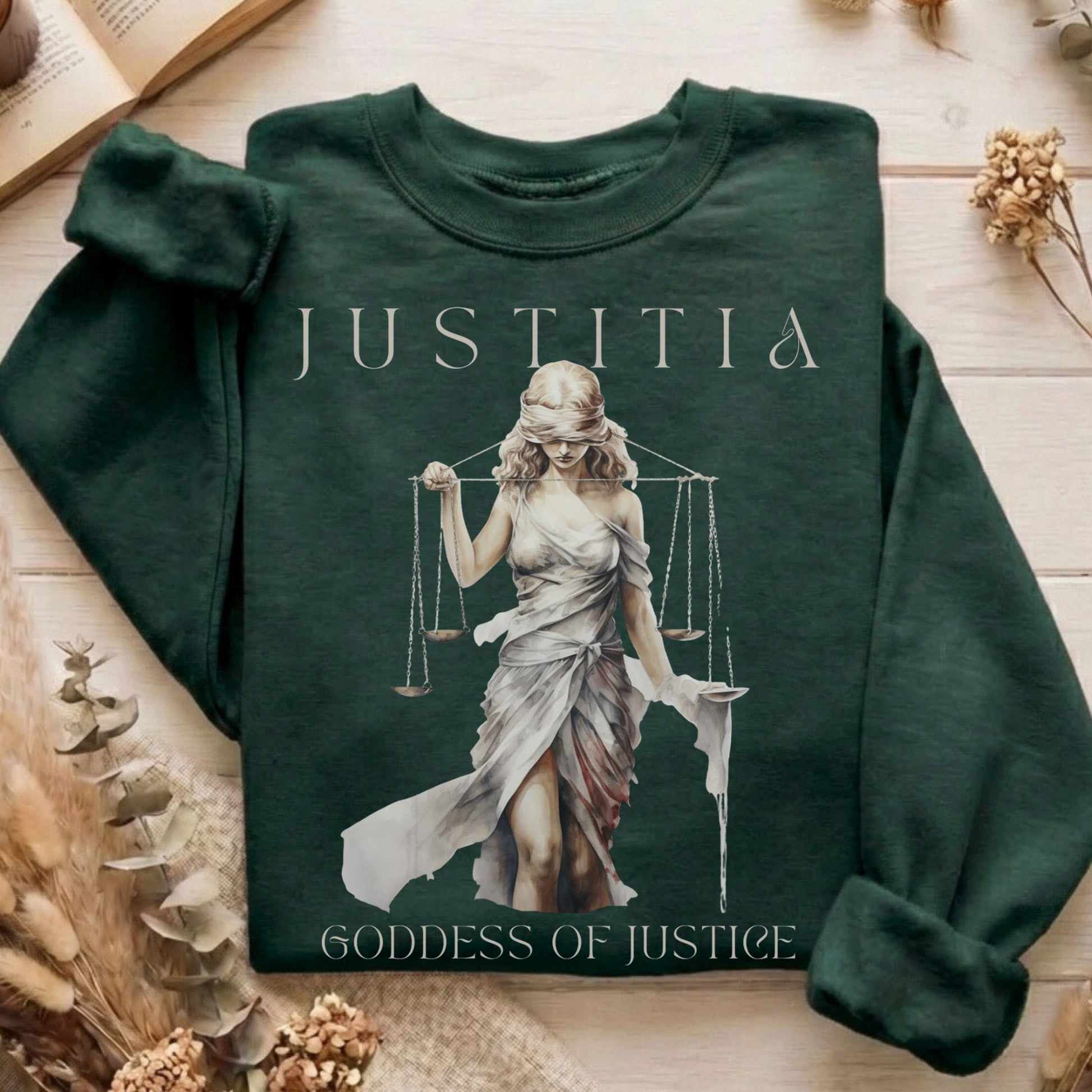 Sweatshirt Forest Green / S Design 47 Sweatshirt The Mystic Eden