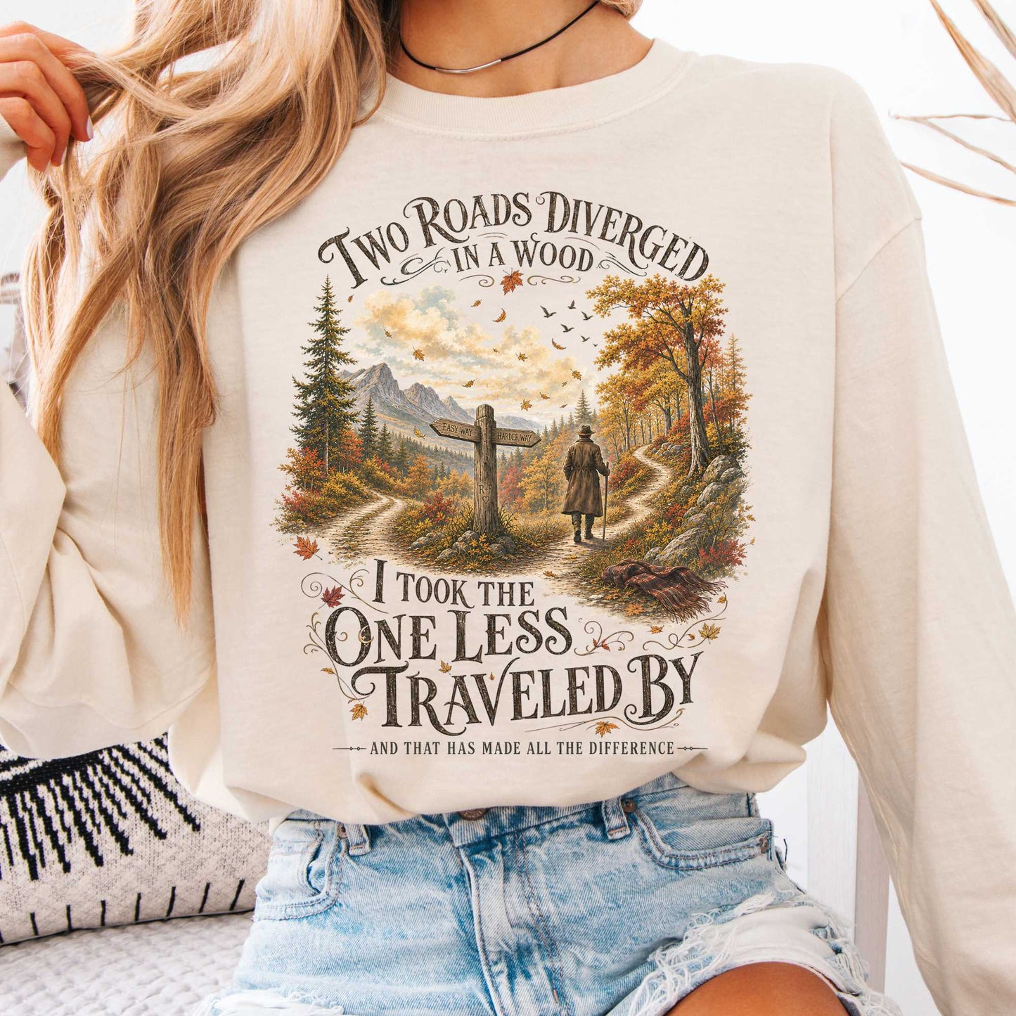 Long-sleeve Ivory / S Design 341 Long Sleeve The Mystic Eden