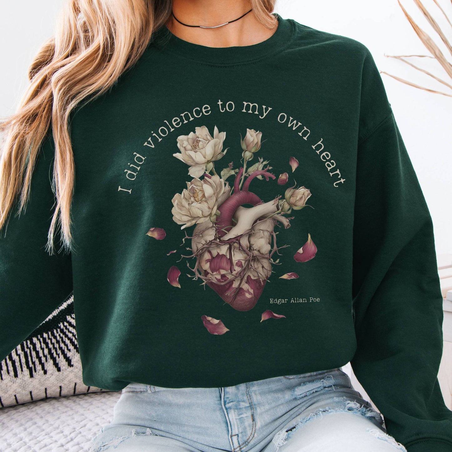 Sweatshirt Design 252 Crewneck Sweatshirt The Mystic Eden