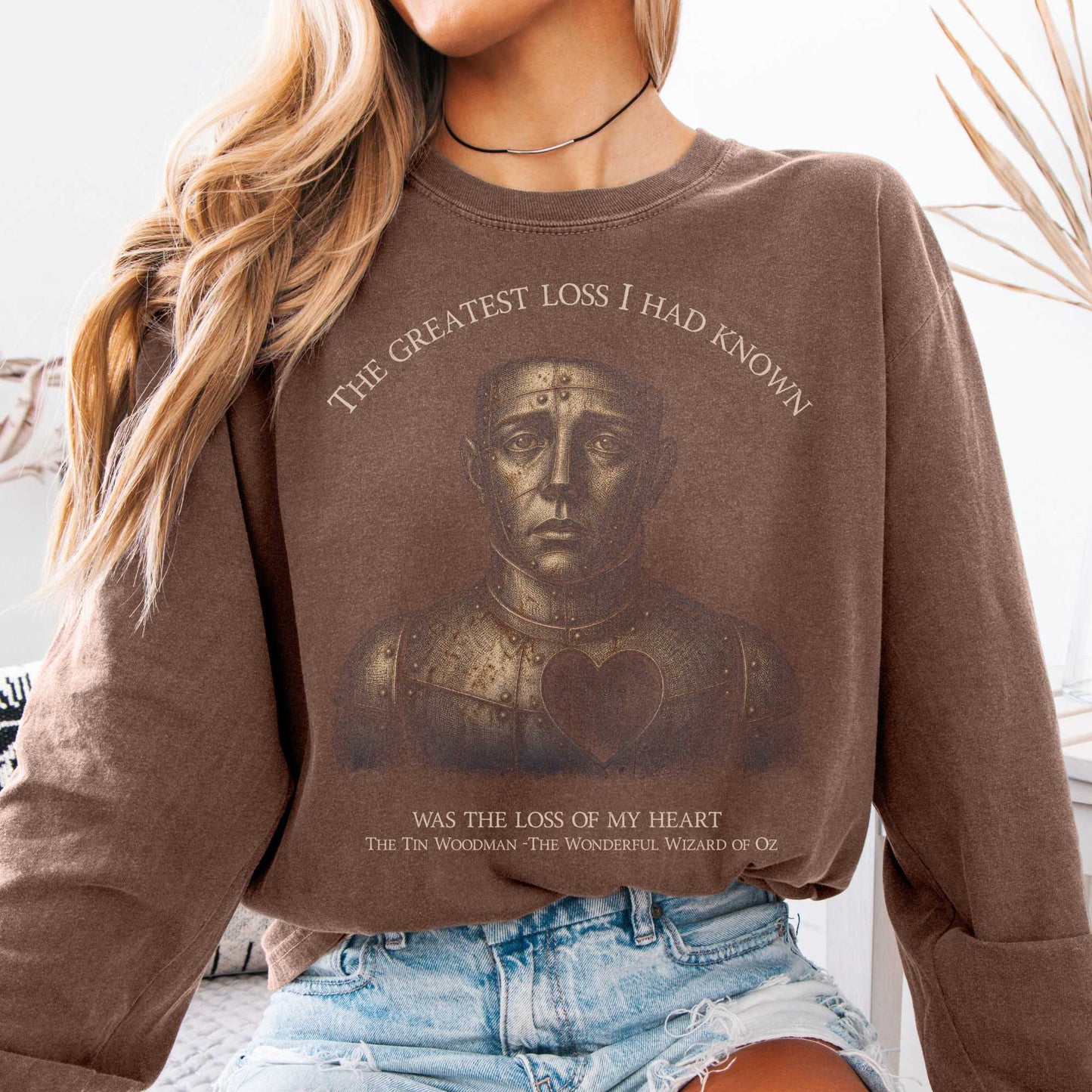 Long-sleeve Espresso / S The Greatest Loss Tin Woodman Long Sleeve The Mystic Eden