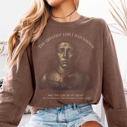 Long-sleeve Espresso / S The Greatest Loss Tin Woodman Long Sleeve The Mystic Eden