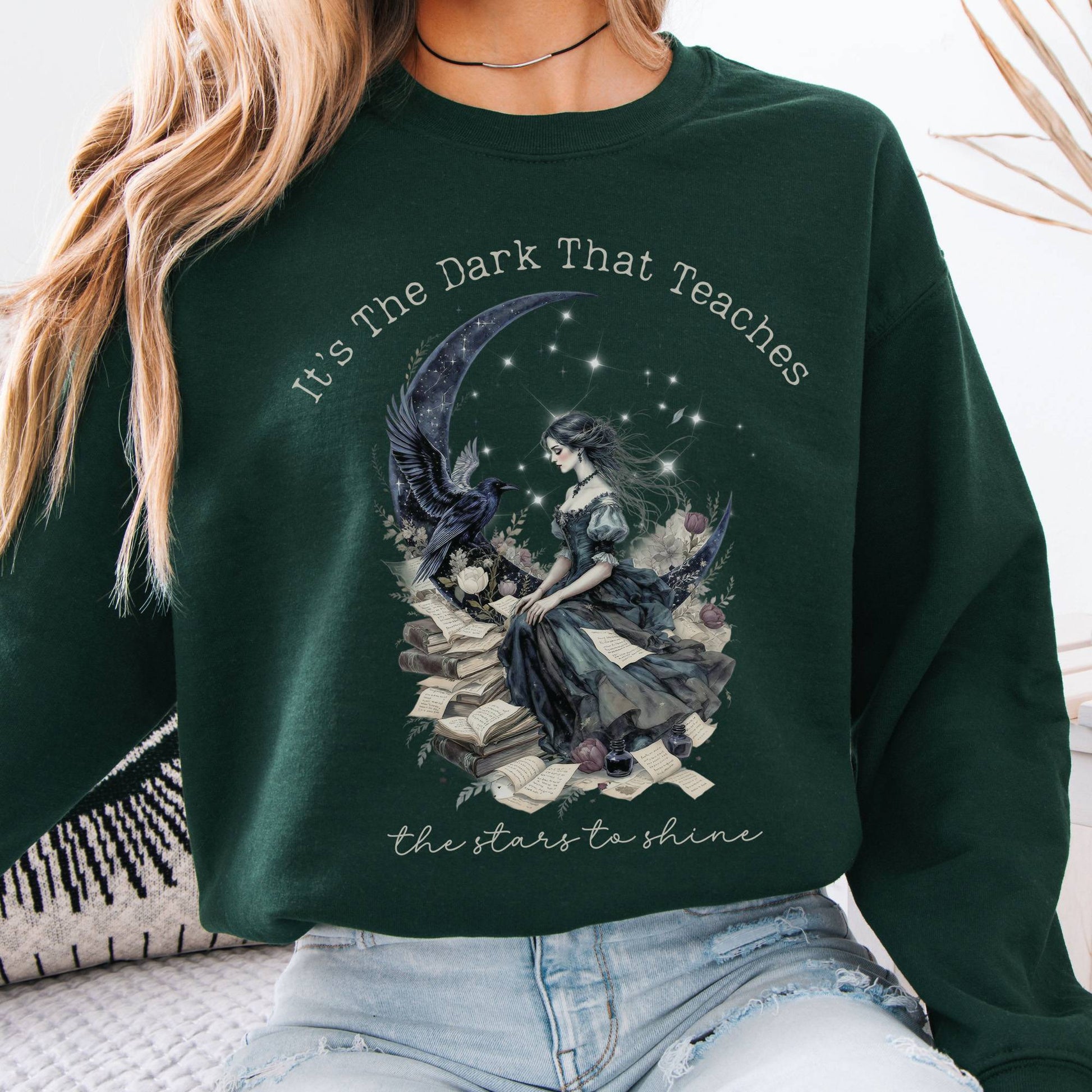 Sweatshirt Design 254 Crewneck Sweatshirt The Mystic Eden