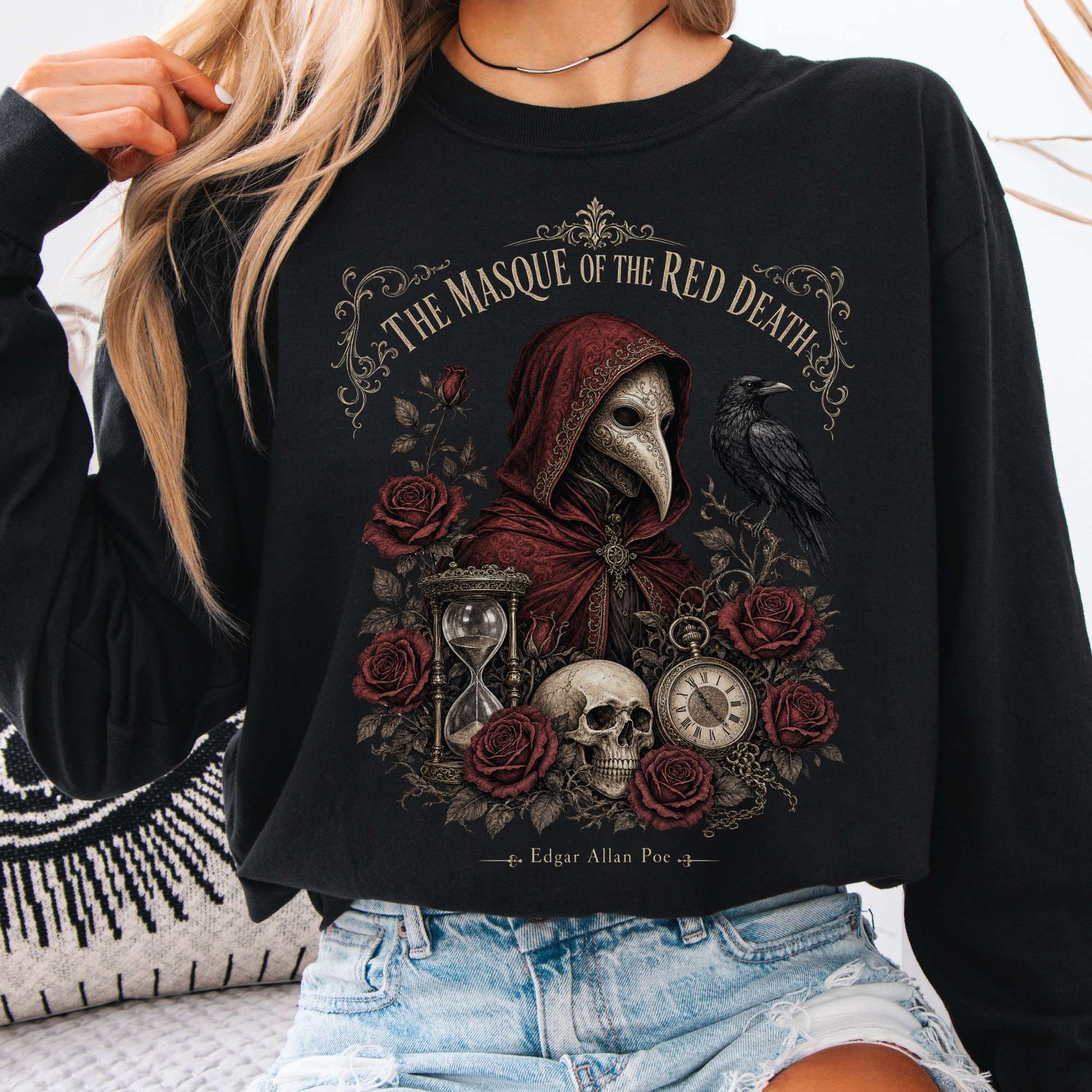 Long-sleeve Black / S Design 342 Long Sleeve The Mystic Eden