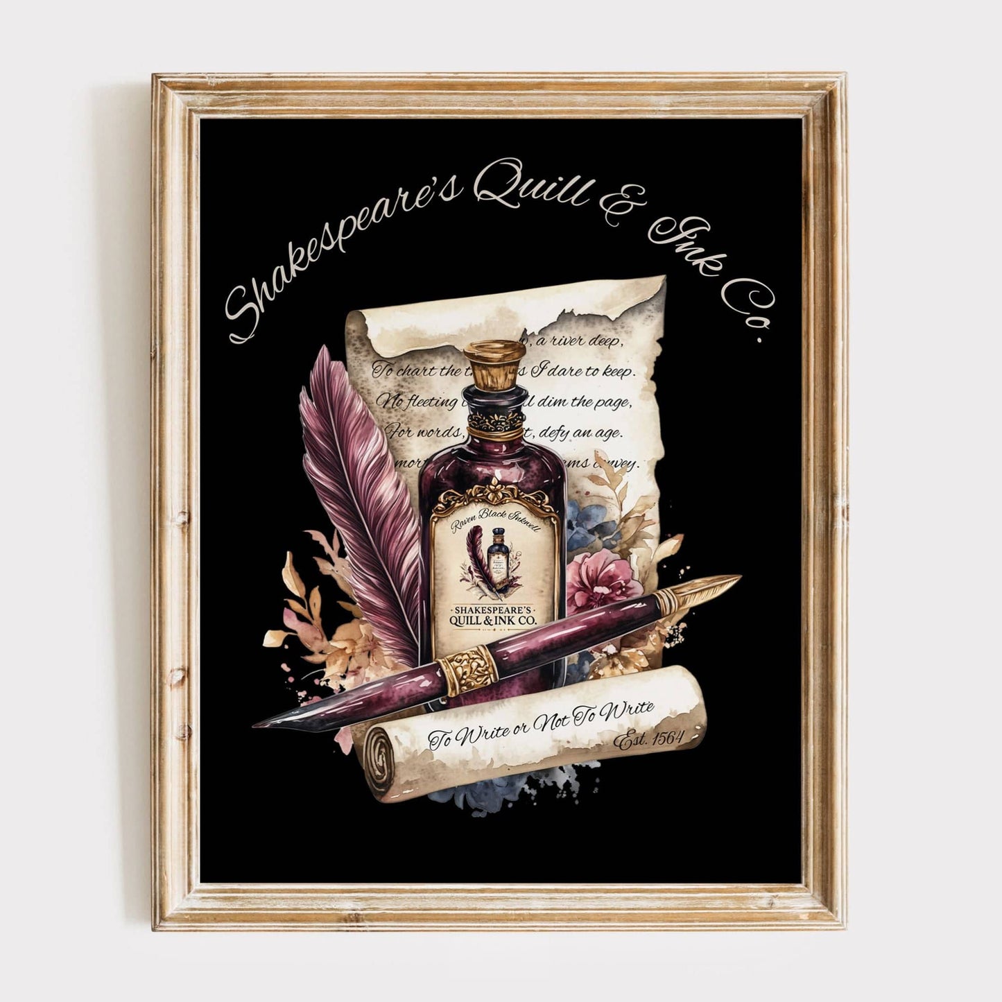 Art Prints 11″ x 14″ / Matte Design 123A - Art Print The Mystic Eden