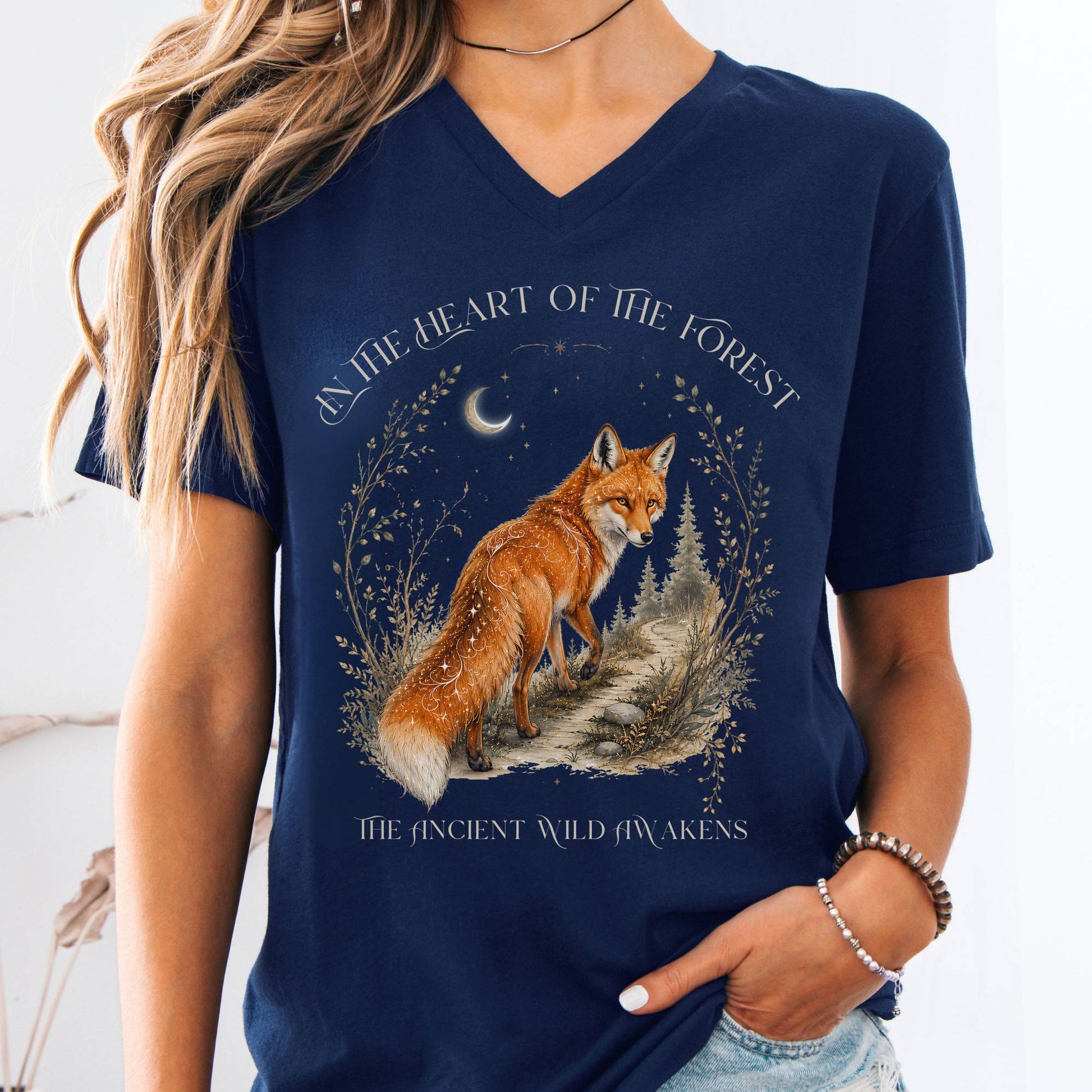 V-neck Navy / S Design 310 V-Neck The Mystic Eden