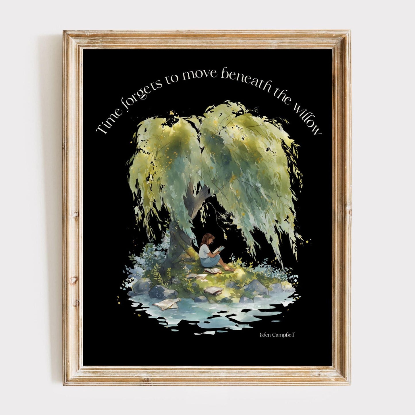 Poster 11″ x 14″ / Matte Design 244A - Art Print The Mystic Eden