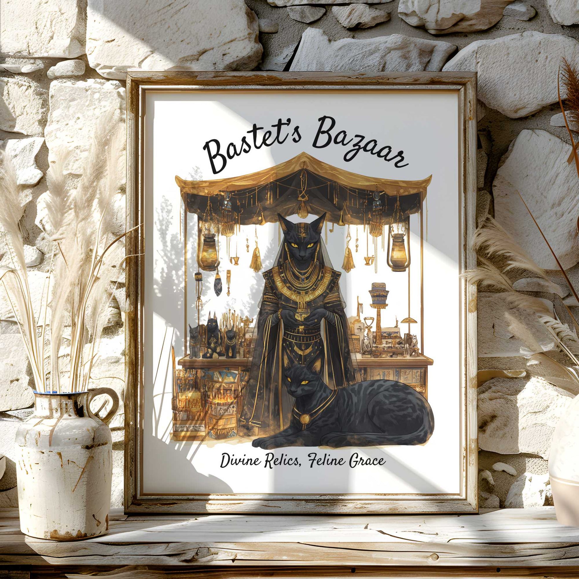 Poster 11″ x 14″ / Matte Design 189A - Art Print The Mystic Eden