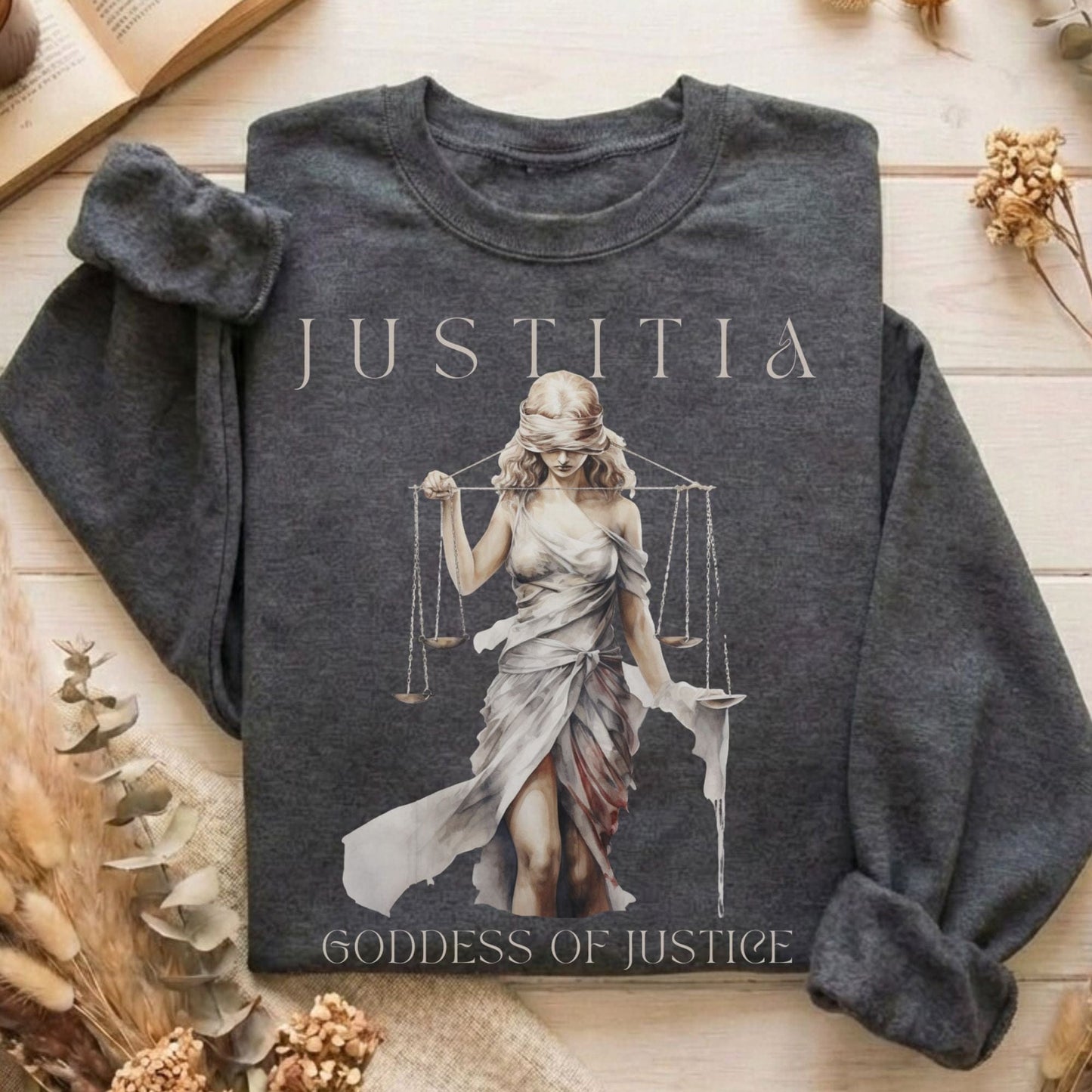 Sweatshirt Dark Heather / S Design 47 Sweatshirt The Mystic Eden