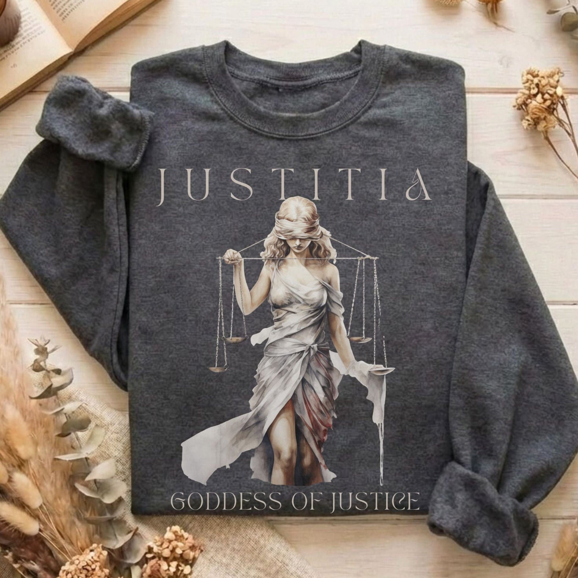 Sweatshirt Dark Heather / S Design 47 Sweatshirt The Mystic Eden
