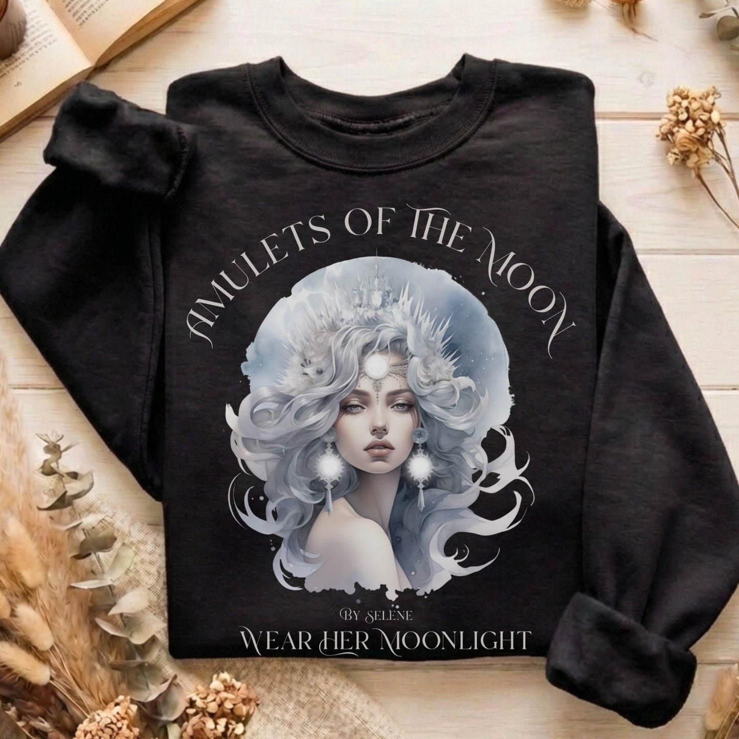 Sweatshirt Black / S Design 217 Sweatshirt The Mystic Eden