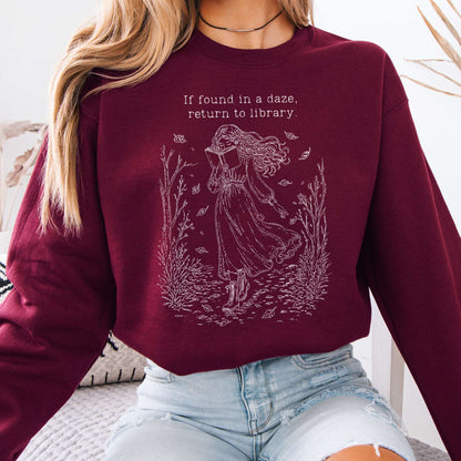Sweatshirt Maroon / S Design 296 Crewneck Sweatshirt The Mystic Eden
