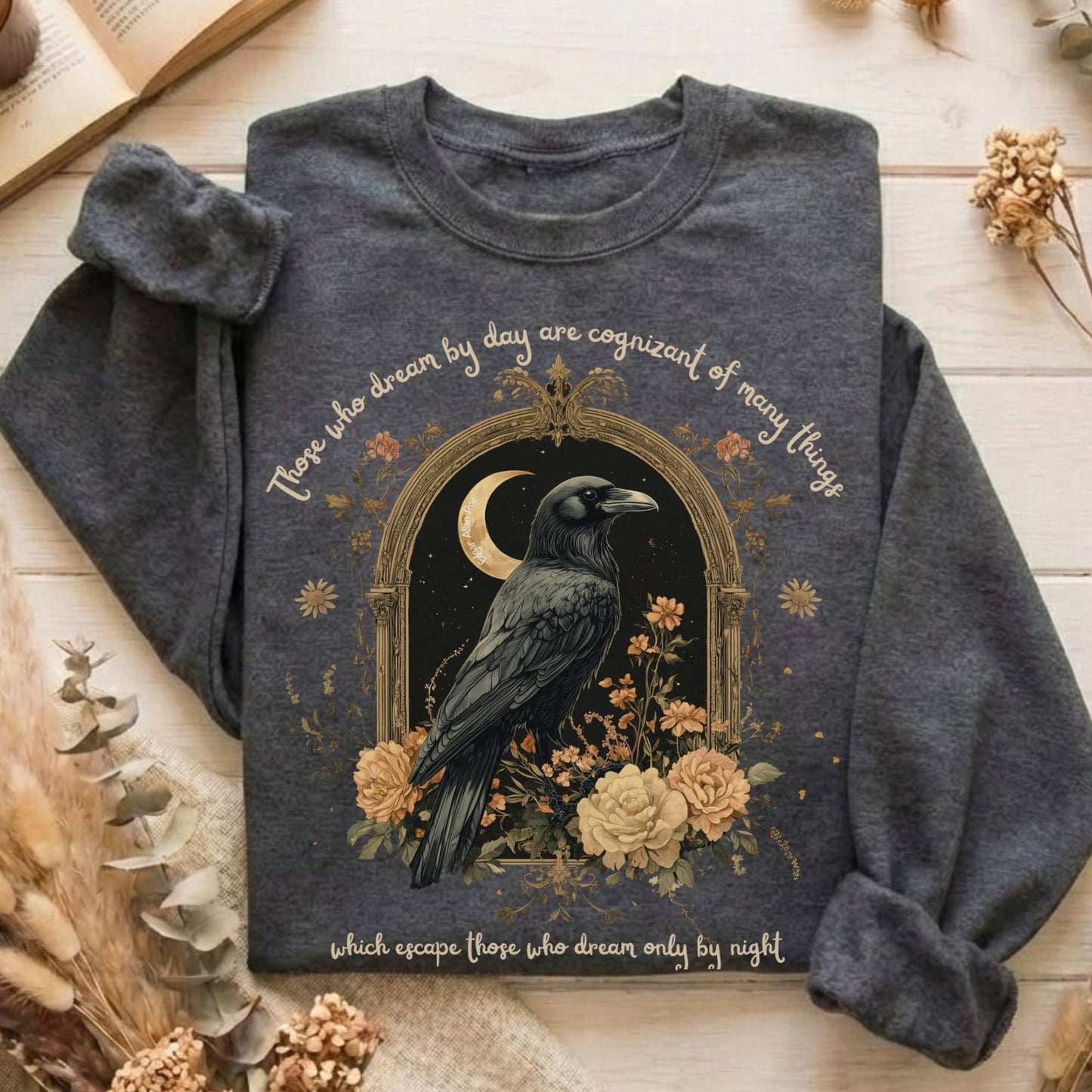 Sweatshirt Dark Heather / S Design 140 Sweatshirt The Mystic Eden