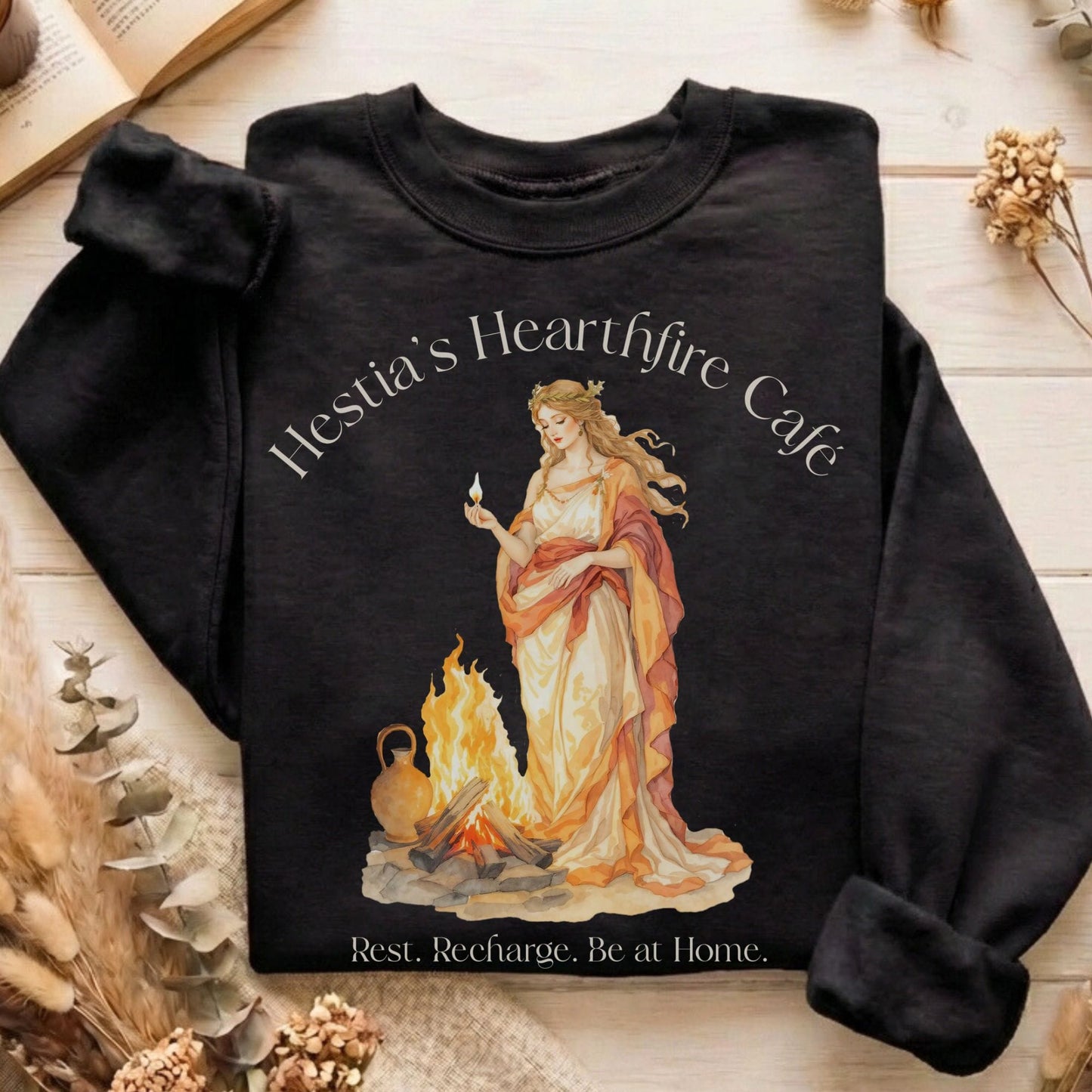 Sweatshirt Black / S Design 274 Crewneck Sweatshirt The Mystic Eden