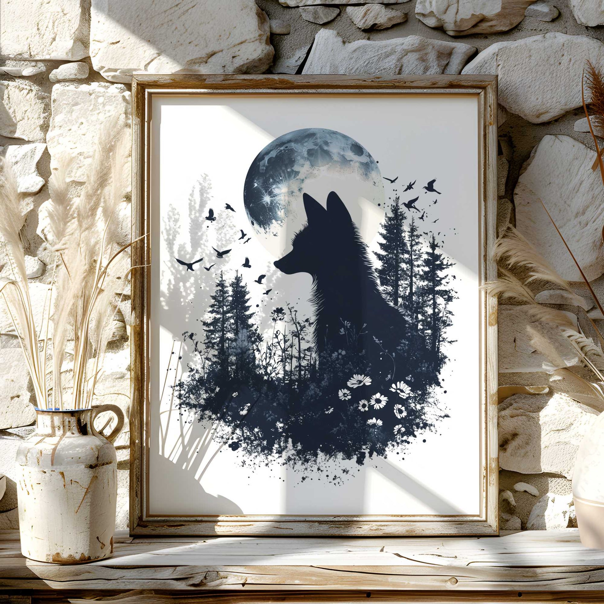 Poster 11″ x 14″ / Matte Design 132 - Art Print The Mystic Eden