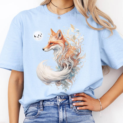 T-Shirt Whimsical Fox T-Shirt The Mystic Eden