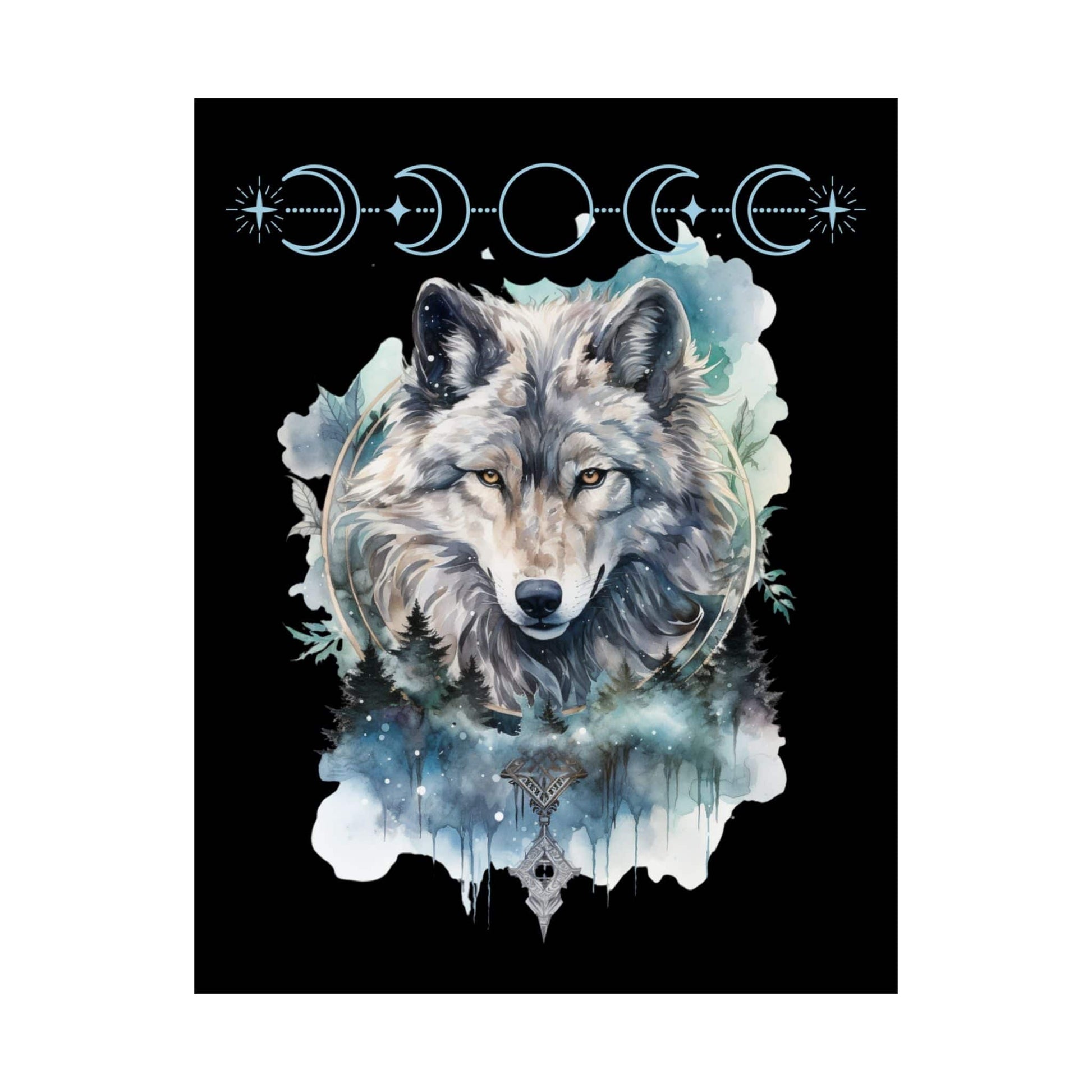 Poster 11″ x 14″ / Matte Design 41A - Art Print The Mystic Eden