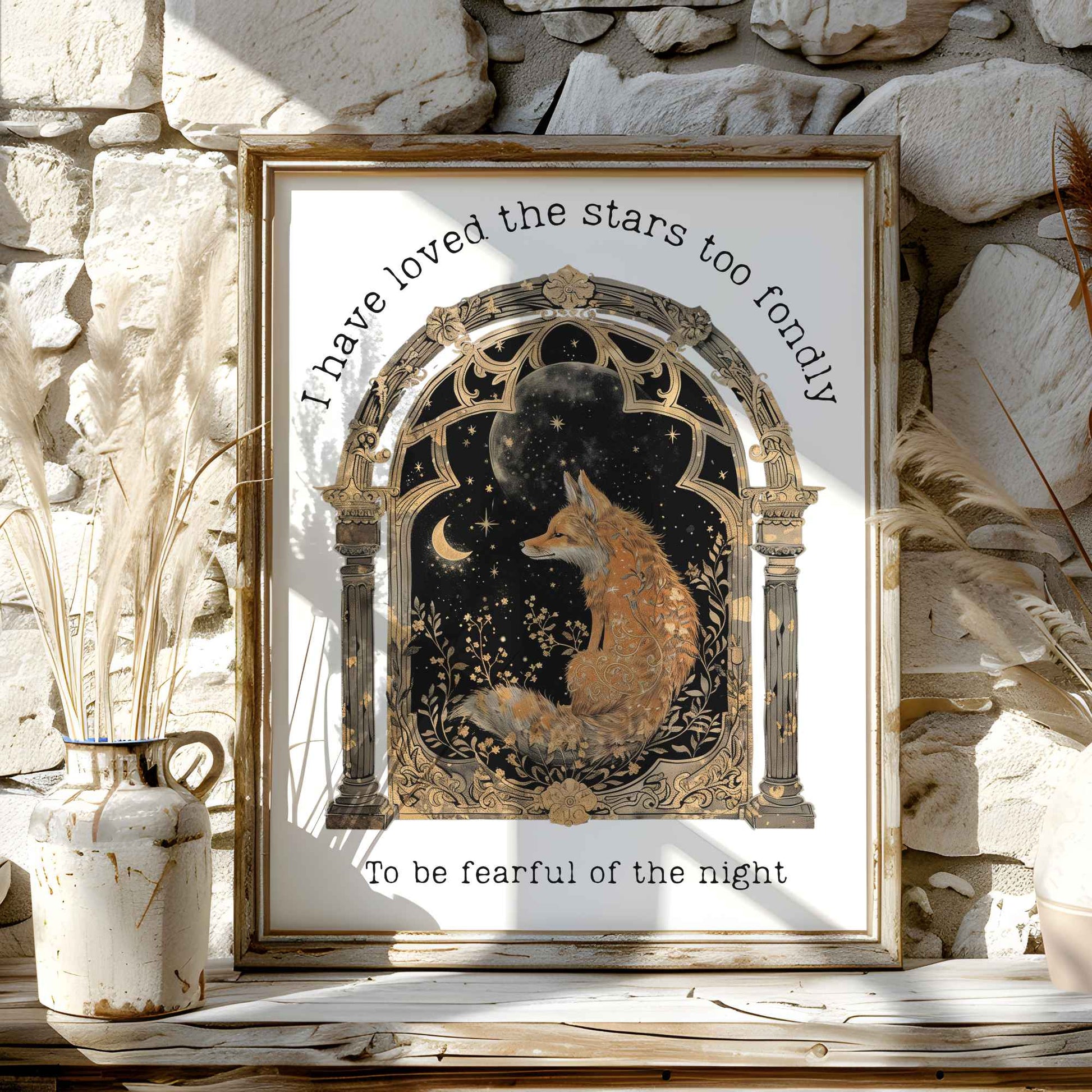 Poster 11″ x 14″ / Matte Design 266B - Art Print The Mystic Eden