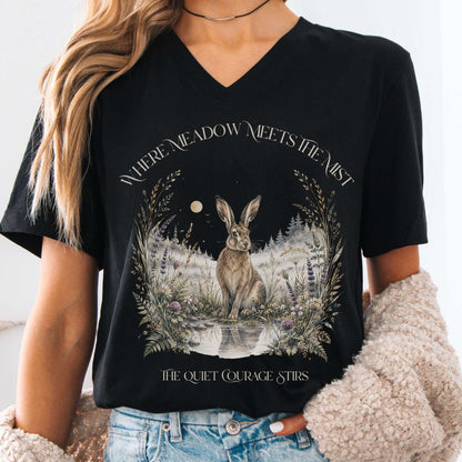 V-neck Black / S Design 316 V-Neck The Mystic Eden
